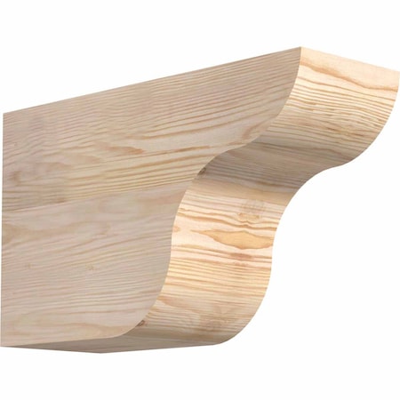 Ekena Millwork Carmel Smooth Rafter Tail, Douglas Fir, 5 1/2"W x 10"H x 16"L RFT06X10X16CAR00SDF